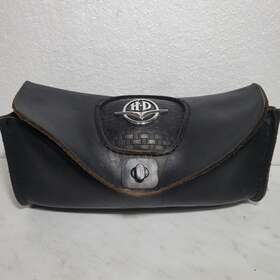 57207-05 Harley-davidson Genuine Oem Road King Classic Basket Weave Windshield Tool Bag Pouch 57207-05 Harley-davidson Genuine Oem Road King Classic Basket Weave Windshield Tool Bag Pouch