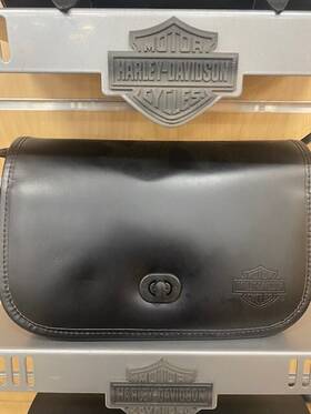 58402-04 Harley-davidson Detachable Windshield Handbag Coverts To Handy Purse