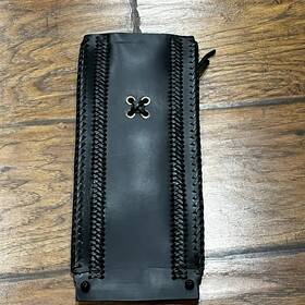 61165-89 Harley-davidson Genuine Leather Dash Panel Fatboy 90-99 Tank Read