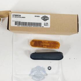 Harley-davidson 67900234 Genuine 14-20 Sportster Oem Amber Reflector Kit