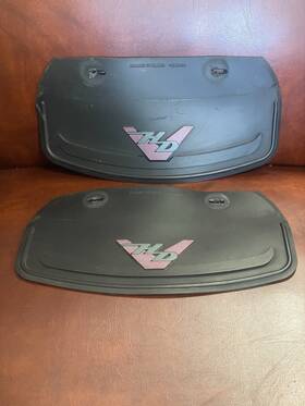 83832-09 Harley-davidson Oem Tri Glide Mudflap Set Pair Flhtcutg Splash Guard Trike