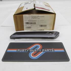 Harley-davidson 90200984dtf Oem Nos Right Rh Saddlebag Latch Faceplate Charcoal Pearl