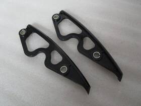 90201754dh Harley Davidson 14-23 Touring Saddlebag Support Trim Filler Inserts Gloss Black