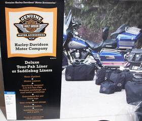 90885-97a Harley-davidson Brand New Deluxe Tour Pak Or Saddlebag Liners