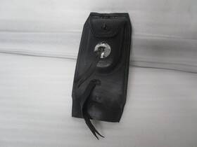 91173-97 Harley-davidson Softail Dyna Leather Tank Panel With Pouch