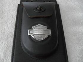 91179-97 Harley-davidson Genuine Tank Panel With Pouch Bar And Shield Emblem 86-99