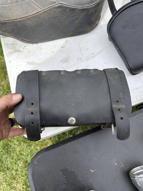 91714-97 Harley-davidson 1991-2008 Dyna Tool Roll Bag