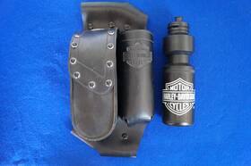 92058-05 Harley-davidson Genuine V-logo Road King Left Saddlebag Water Bottle Guard Bag 93-24