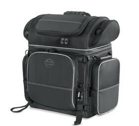 93300103 Harley-davidson Onyx Hd Premium Luggage Touring Bag 20 Inch X20 X12 Model