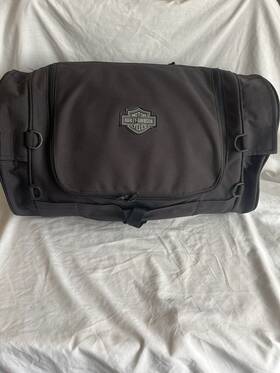 94758-09 Harley-davidson Multi-fit Ultra Overnight Bag Euc Weather Proofed
