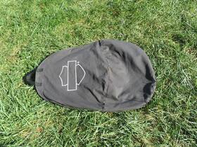 95982-98 Harley-davidson Cotton Canvas Windshield Storage Bag Black