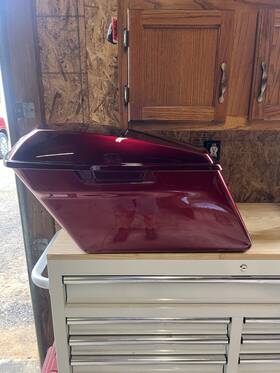 Hlsp000008007 Harley-davidson No Hardware Bags And Lids Only. Off Of 2017 Street Glide Special
