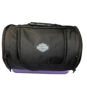 Sh683 Harley-davidson Barrel Nylon Duffle Sissy Bar Bag And Carry Handel Cover