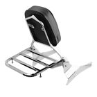 Hcf Backrest Sissy Bar Luggage Rack Pad For Suzuki Volusia