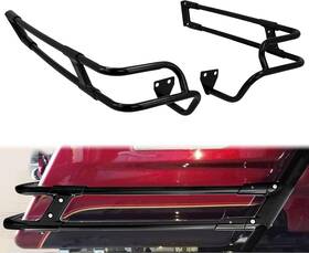 Hcusth029601 Hcmotorku Motorcycle Saddlebag Guard Mounts Bracket For Harley Touring 14-23