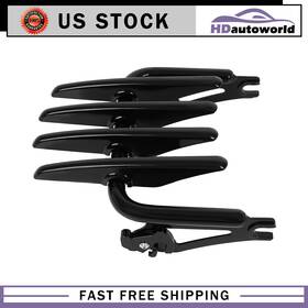 Hd176jf28sa389 Hdautoworld Black Stealth Luggage Rack For Touring Road King Classic Cvo Street Glide Usa