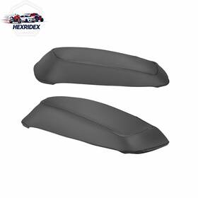 90209005 He Black Waterproof Hardbag Saddlebag Lid Covers For Harley Touring 2014-2024