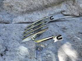 Bap02356 Hecasa Harley Davidson Chrome Stealth Luggage Rack For Touring 2009-2024