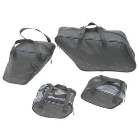 Hc-0771a Hill Country Custom Cycles Saddlebag Packing Cube Liner Set For 1999-2013 Harley Touring Models