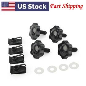 Hkseller-au 550741153249 Saddlebag Lock Mounting Theft Deterrent Bolt Set Fit Harley Touring Flht Flhtcu