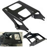 Hl008019bk10 Mall Two Up Pack Mount Luggage Rack For Harley Cvo