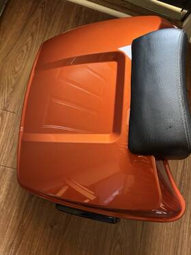 53000776dh Hogworkz 2014 And Up Chopped Tour Pack /with Mounting Bracket . Scorched Orange