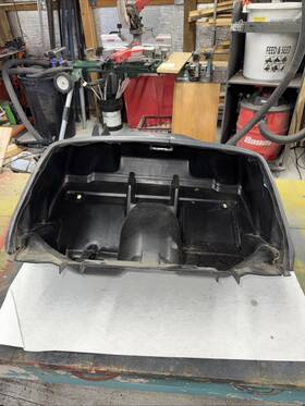83611-ks4-771 Honda 2001 Helix 250 Oem Rear Trunk Case Back Storage Box