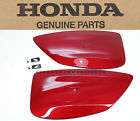 08f70-mjf-a00zm Honda Ctx700 Saddlebag Covers Genuine Panel Red Alizarin Q78 Logo Side