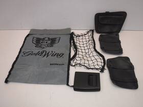 64225-mz3-000za Honda Oem Gl1500 Gold Wing 88-00 Fairing Pocket Covers Net Bag Lot