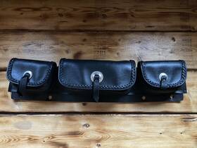 Hd90-193bk Hopnel Signature Series 3 Pocket Pouch Windshield Bag Harley Davidson Suzuki Etc