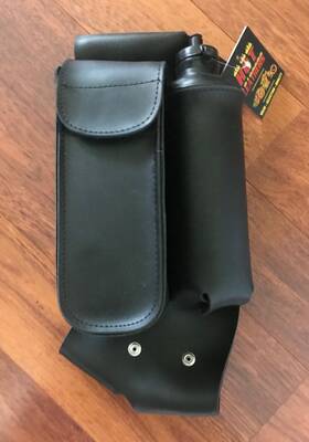 Fca1001 Hot Leathers Hd Road King Fairing Case With Water Bottle New