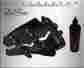Hrsbl03tm01bh Sportster Harley Davidson Harley-davidson 2004-2016 La Rosa Black Leather Billet Trim Saddlebag Bottle