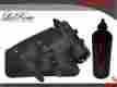 Hrsbl08bh Sportster La Rosa Harley-davidson 2004 Up Larosa Rustic Black Leather Clasick Harley Saddlebag Bottle