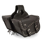 Hsa1 Sf Motorcycle Waterproof Studded Braided Saddlebags For Honda