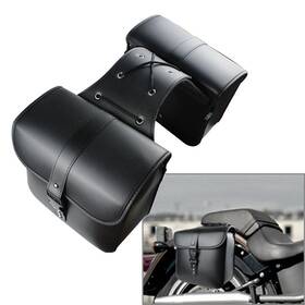 Hukyu 550742334487 Pair Saddlebags Luggage Tool Bag Saddle Bags For Harley Sportster Honda