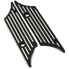 Hw129135 Hogworkz Black Straight Edge Saddlebag Latch Covers