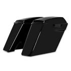 Hw151228 Hogworkz Vivid Black Extended Saddlebags With No Cut Out