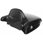 Hw229808 Hogworkz Vivid Black Rushmore Style Chopped Tour Pack Backrest