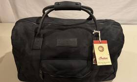 2861697 Indian Motorcycle - Waxed Canvas Duffle Bag Black