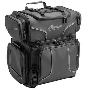 2889144-vba Indian Motorcycles Spirit Lake Touring Bag Black -