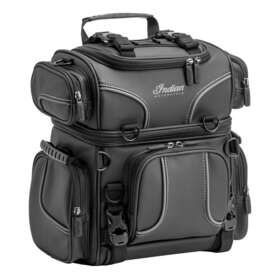 2889406-vba Indian Motorcycle Spirit Lake Day Bag Black For 2014-2023 Roadmaster Chieftain