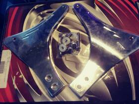 32-1002-01 Jardine Billet Backrest Kit Honda Vt750c Cd 1998-2000