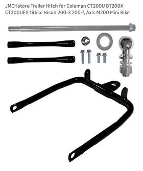 Jm-rh-coleman200cc Jmchstore Mini Bike Trailer Hitch For Coleman Ct200u Ex Bt200x 196cc Hisun 200-3 200-7