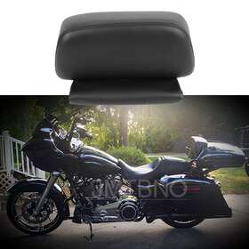 Jmtbno 737353347741 Backrest Back Rest Pad For Harley Chopped Tour Pack Pak Road Glide Flh Flt