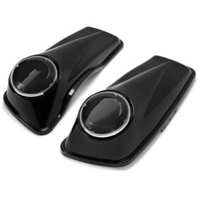 K1mt000006051 Pair 6.5 Inch Saddlebag Speaker Lids For Harley 2014-2024 Touring Models Road King