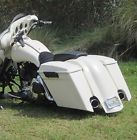 K600n1 Tcb Harley Street Glide Custom 6 Stretched Saddlebags And Rear Fender Overlay
