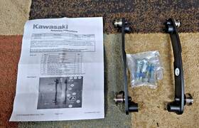 99994-0523b Kawasaki 2015 - 2025 Vulcan S 650 En Abs Oem Black Kqr Bracket Kit