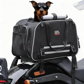 Kemimoto 201bk Expandable Carrier Airline Approved 18x11x11 Soft Sided Pet Portable