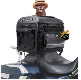 F1801-01403 Kemimoto Ey 1729 Motorcycle Dog/cat Carrier Bags Pet Voyagers For Street Glide Road King