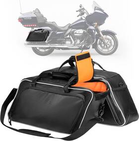 Kemimoto F1833-00001-bk1 Motorcycle Saddlebag Liners Insert For Touring Street Glide Road King 1993-2026